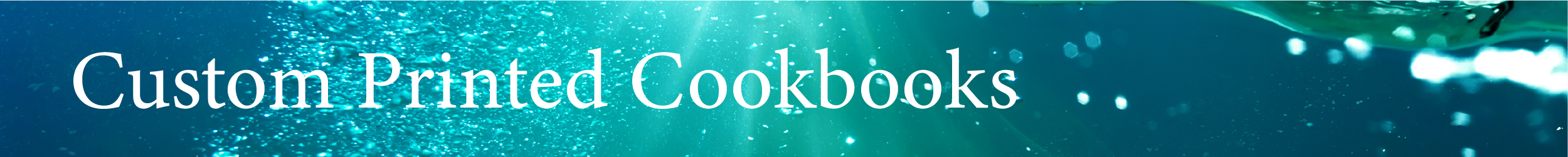 Custom cookbook printing and binding